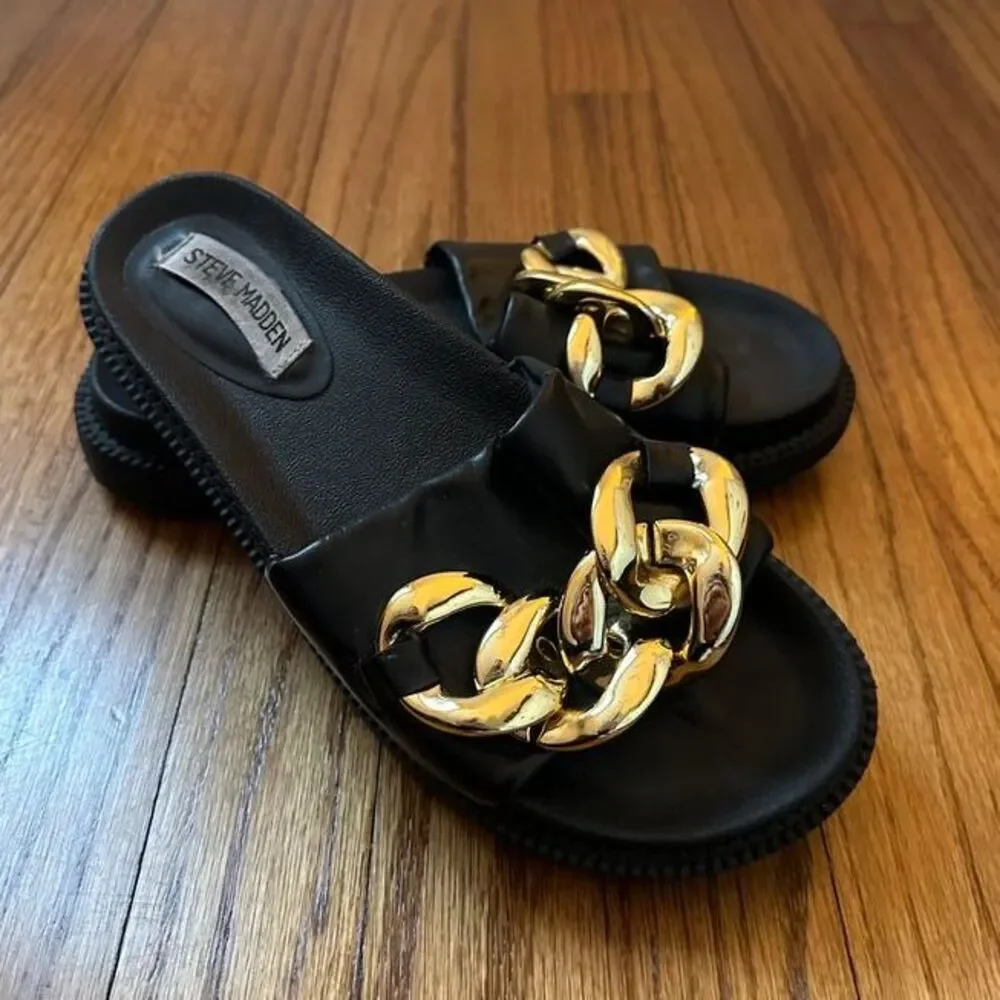 Steve Madden Slides Size 7 - Picture 1 of 5